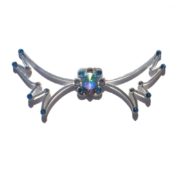 angel-wing-bow-tie-silver-aquamarine-2