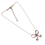 bow-necklace-rose-gold-left
