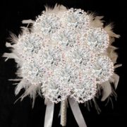 fossilized-carnation-immortal-bouquet-with-feathers
