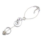 Nautilus Ring Bracelet Silver Starlight